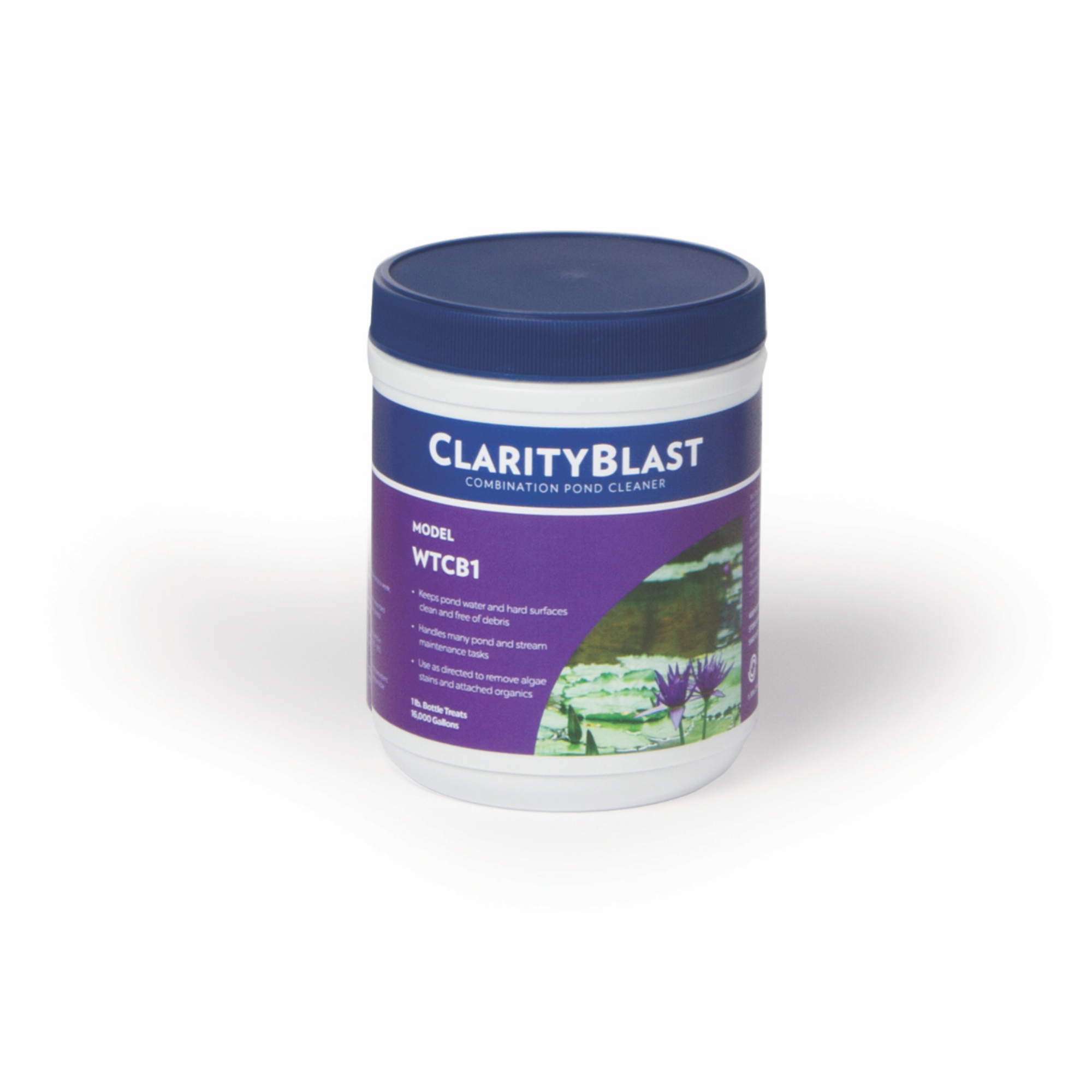 Atlantic, Clarity Blast 1LB Combination Pond Cleaner, Container Size 16 oz, Product Form Granules, Model# WTCB1